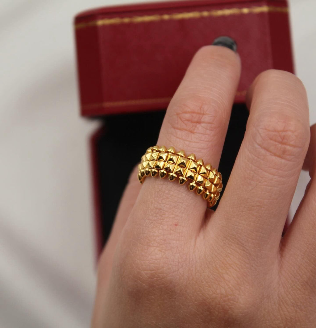 Cartier Studded Band Ring