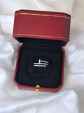 Cartier Double Wrap Full Pave Nail Ring