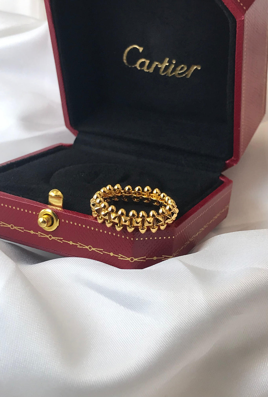 Cartier Studded Band Ring