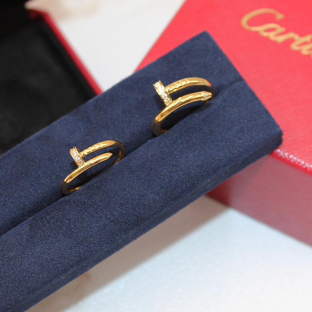 Cartier Head Accent Nail Ring