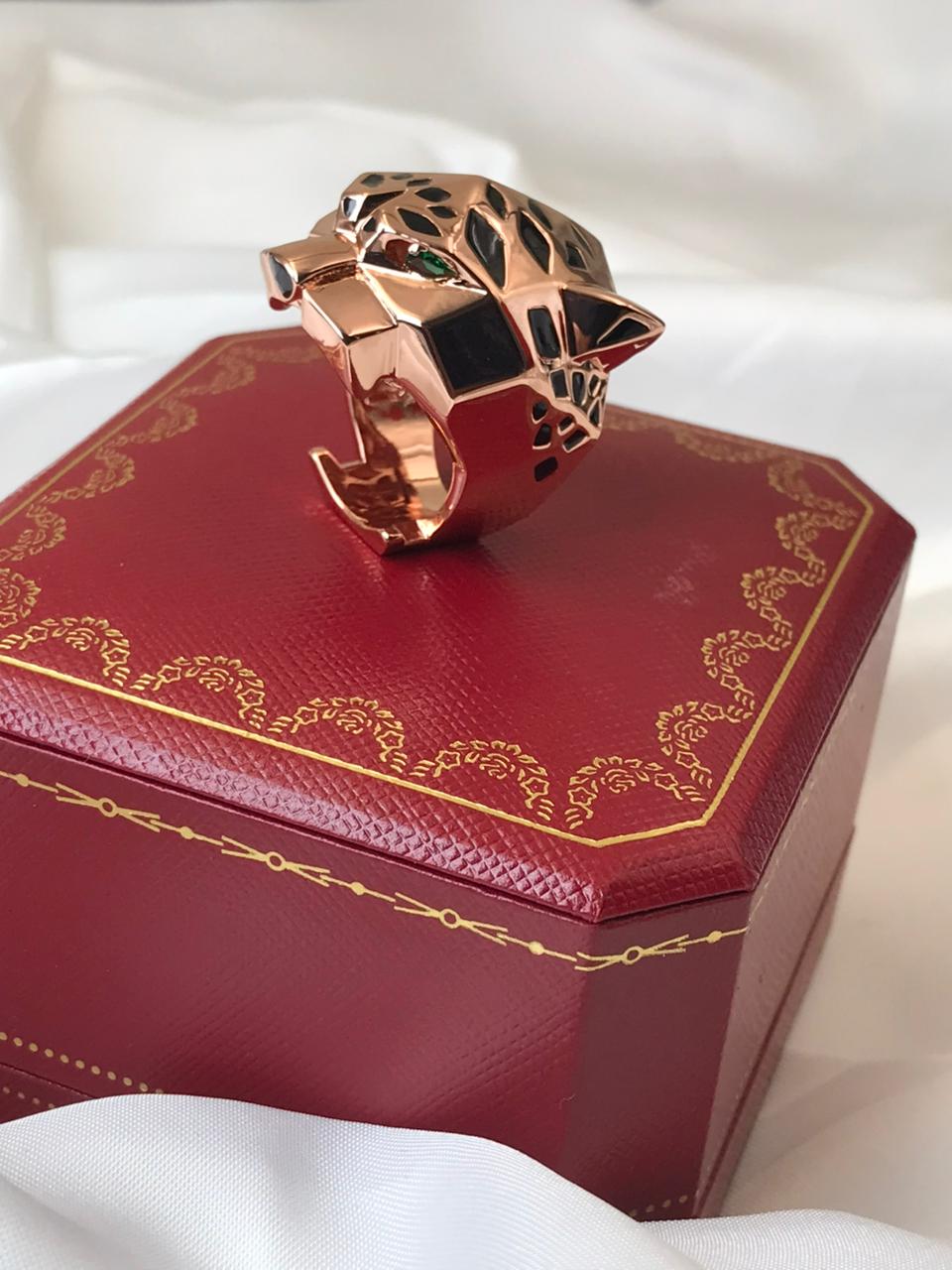 Cartier Narrow Pave Screw Ring