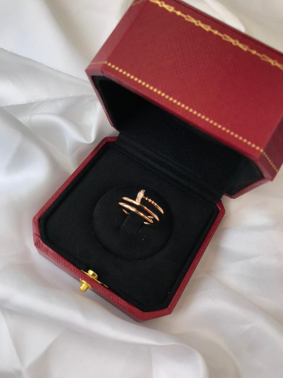 Cartier Double Wrap Accent Nail Ring