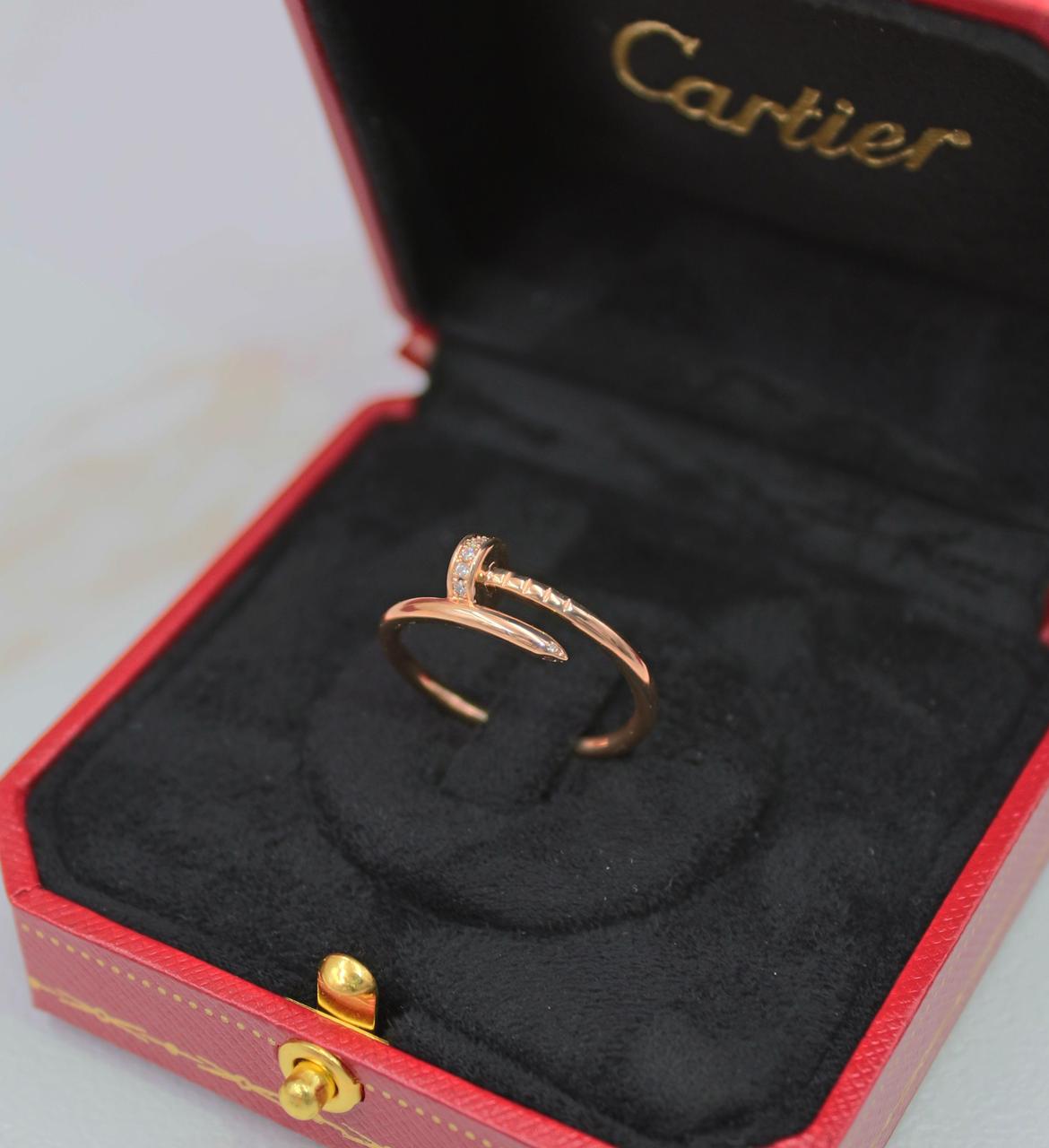 Cartier Head Accent Nail Ring