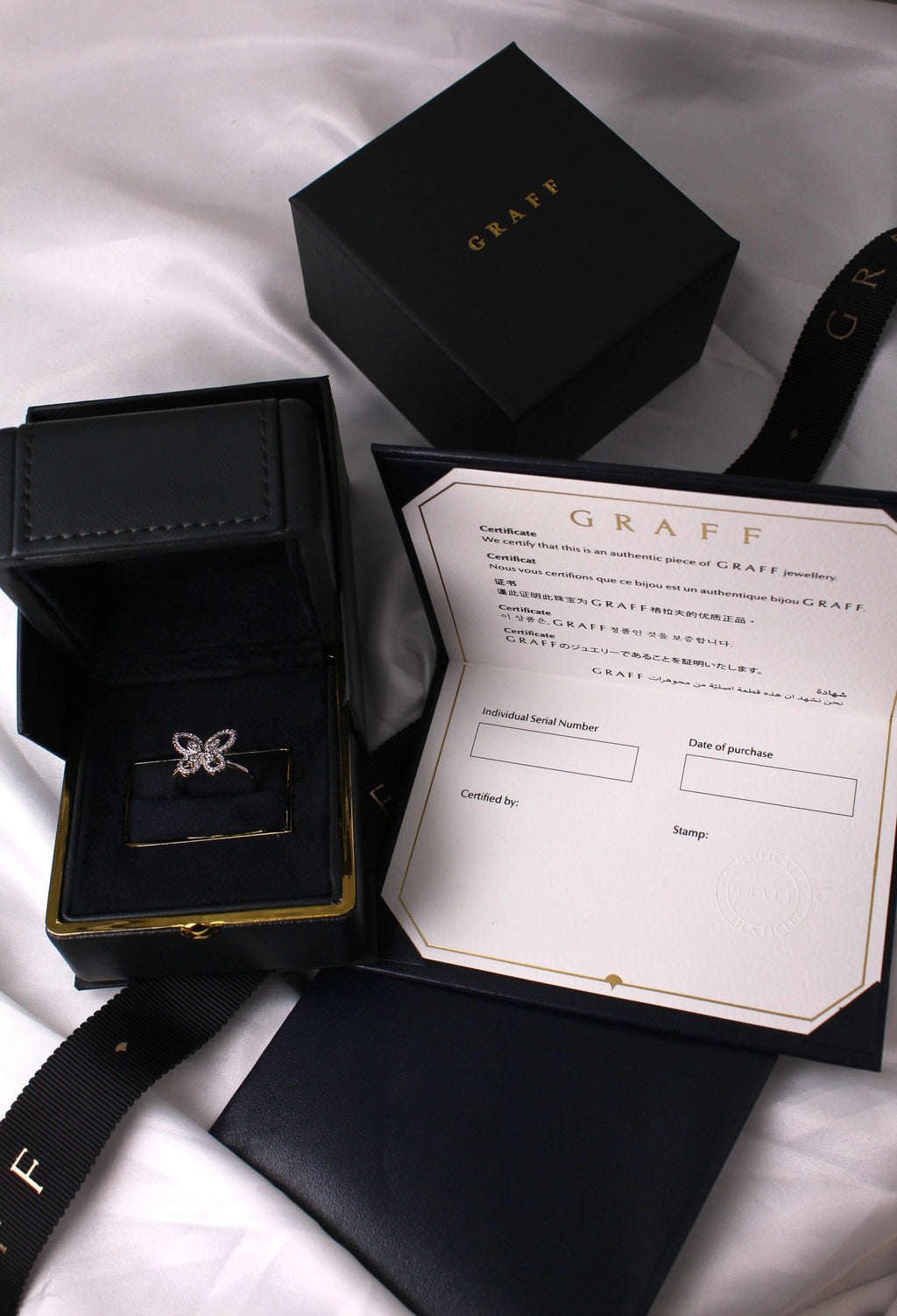 Graff Butterfly Silhouette Ring