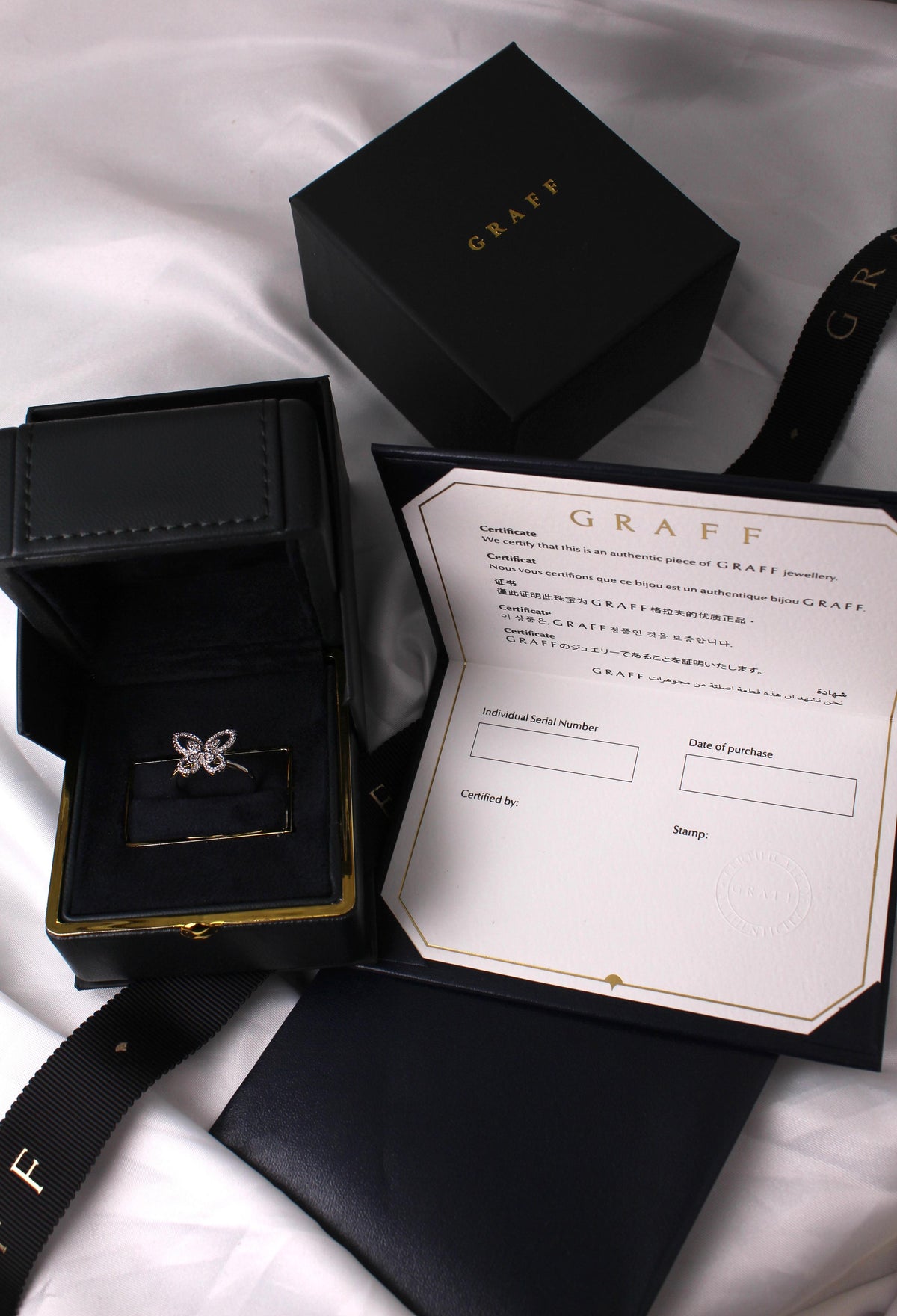 Graff Butterfly Silhouette Ring