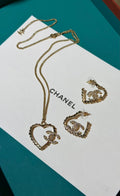 Chanel Necklace and Earrings Set