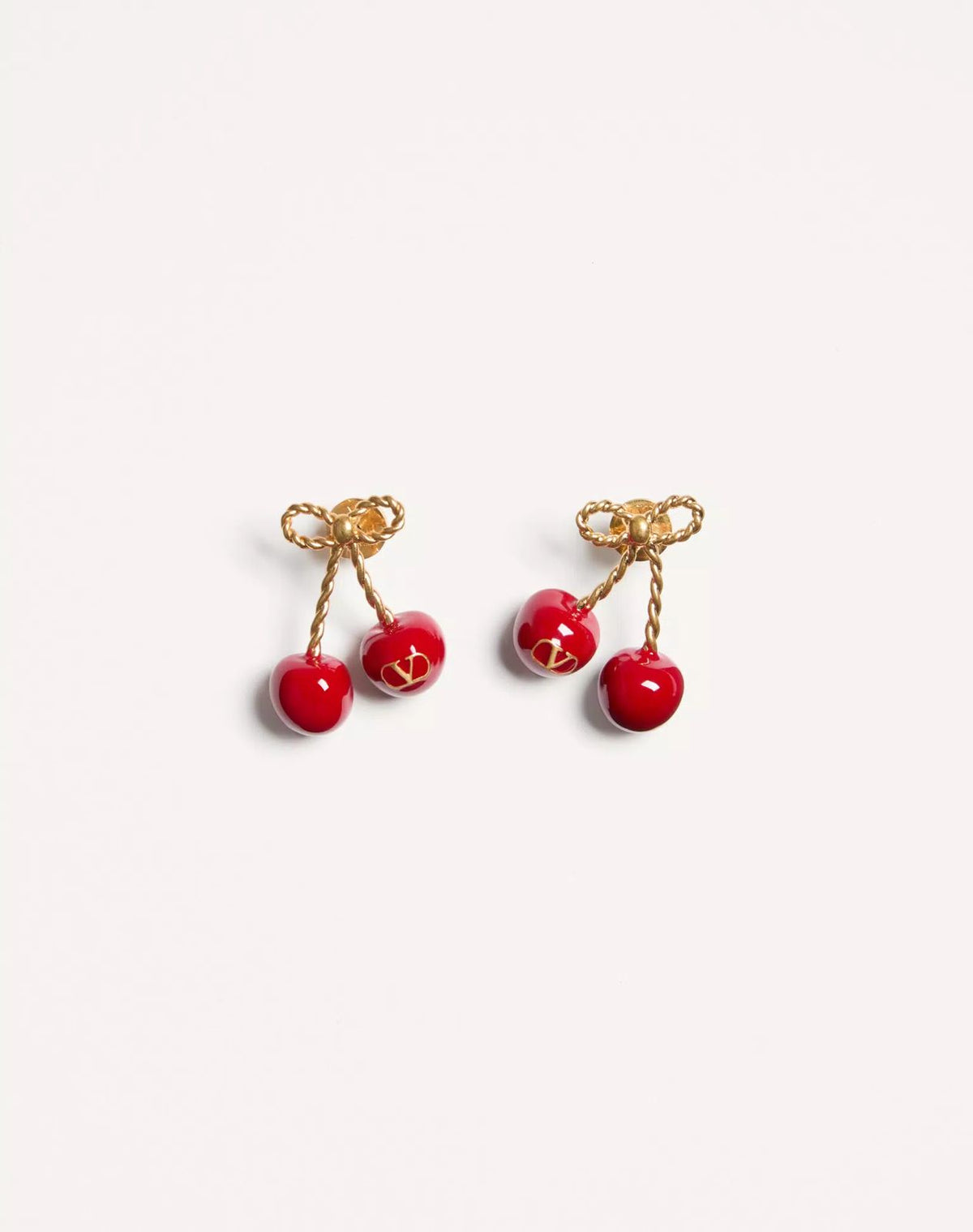 Valentino Garavani V Logo Earrings