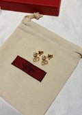 Valentino Garavani V Logo Earrings