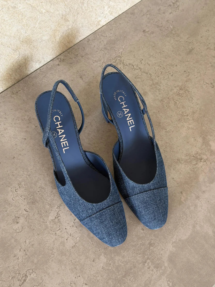 Chanel Heels Slingbacks