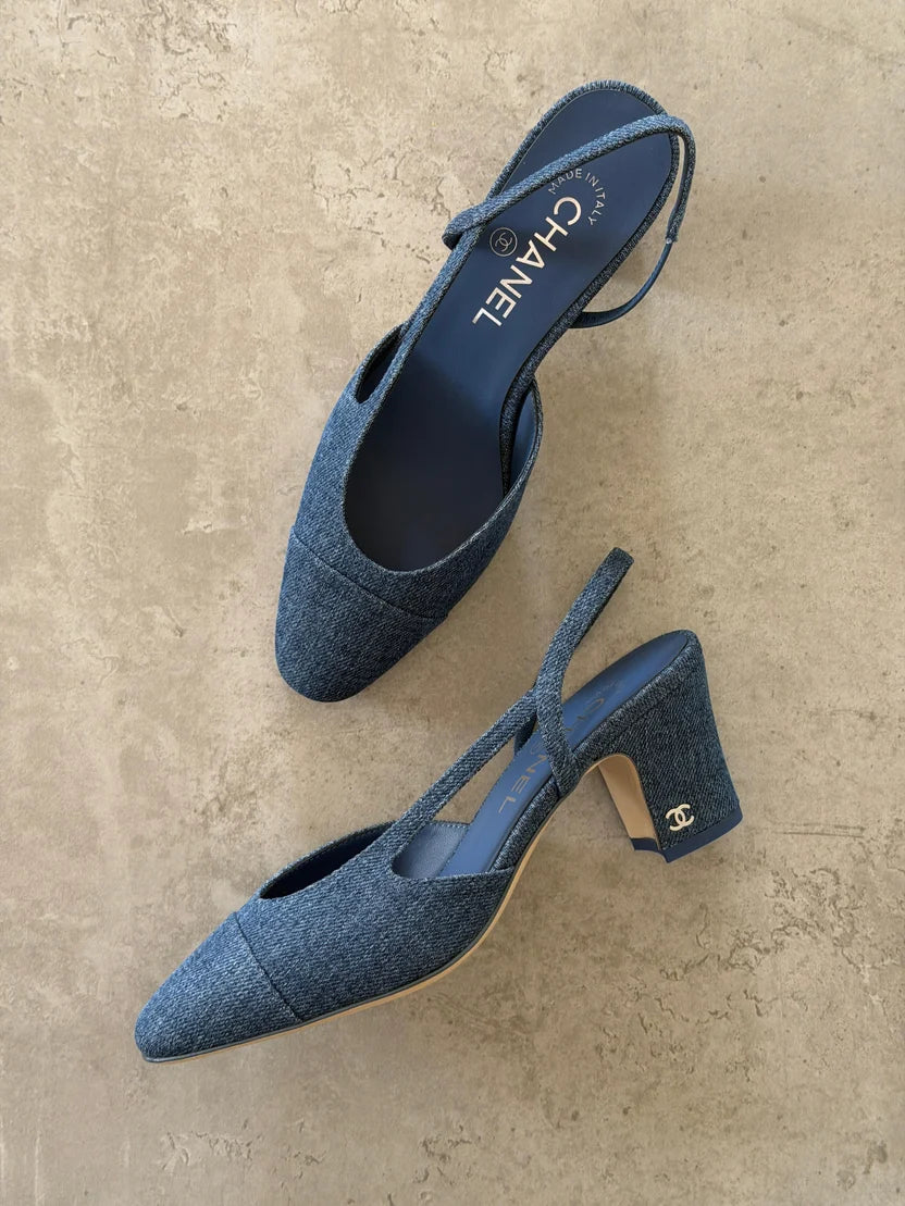Chanel Heels Slingbacks