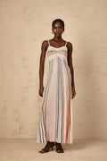 Missoni Blue Sequin-embellished Sleeveless Maxi dress