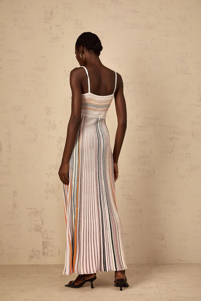 Missoni Blue Sequin-embellished Sleeveless Maxi dress