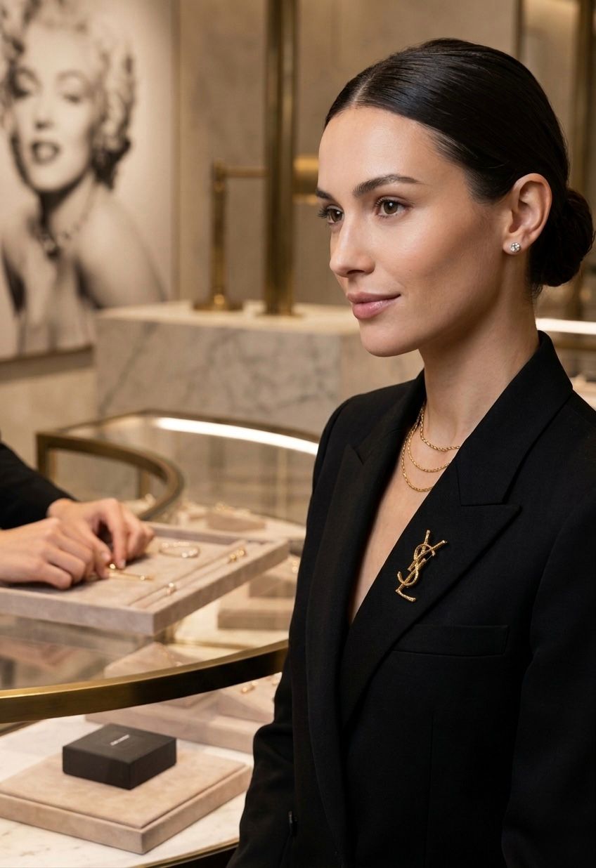 YSL BROOCH