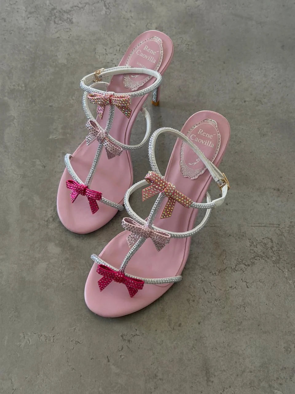 René Caovilla 105mm Caterina Sandals