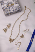 Dior Butterfly and Pearl Jewelry Set
