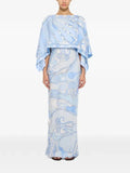 PUCCI Orchidee And Soleil-print Silk Dress