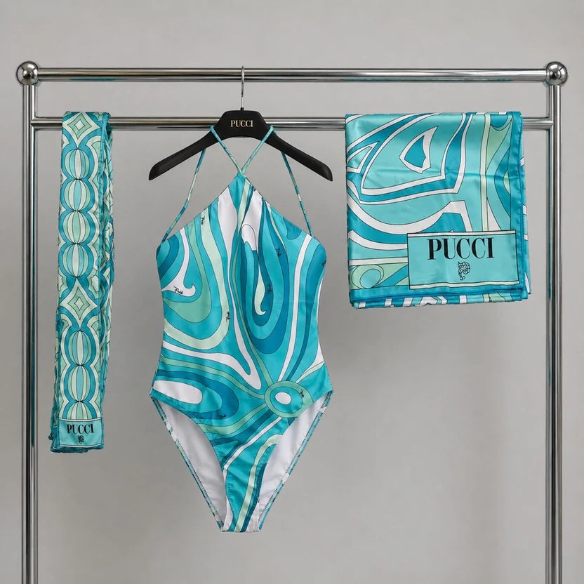 PUCCI Marmo-print Swimsuit