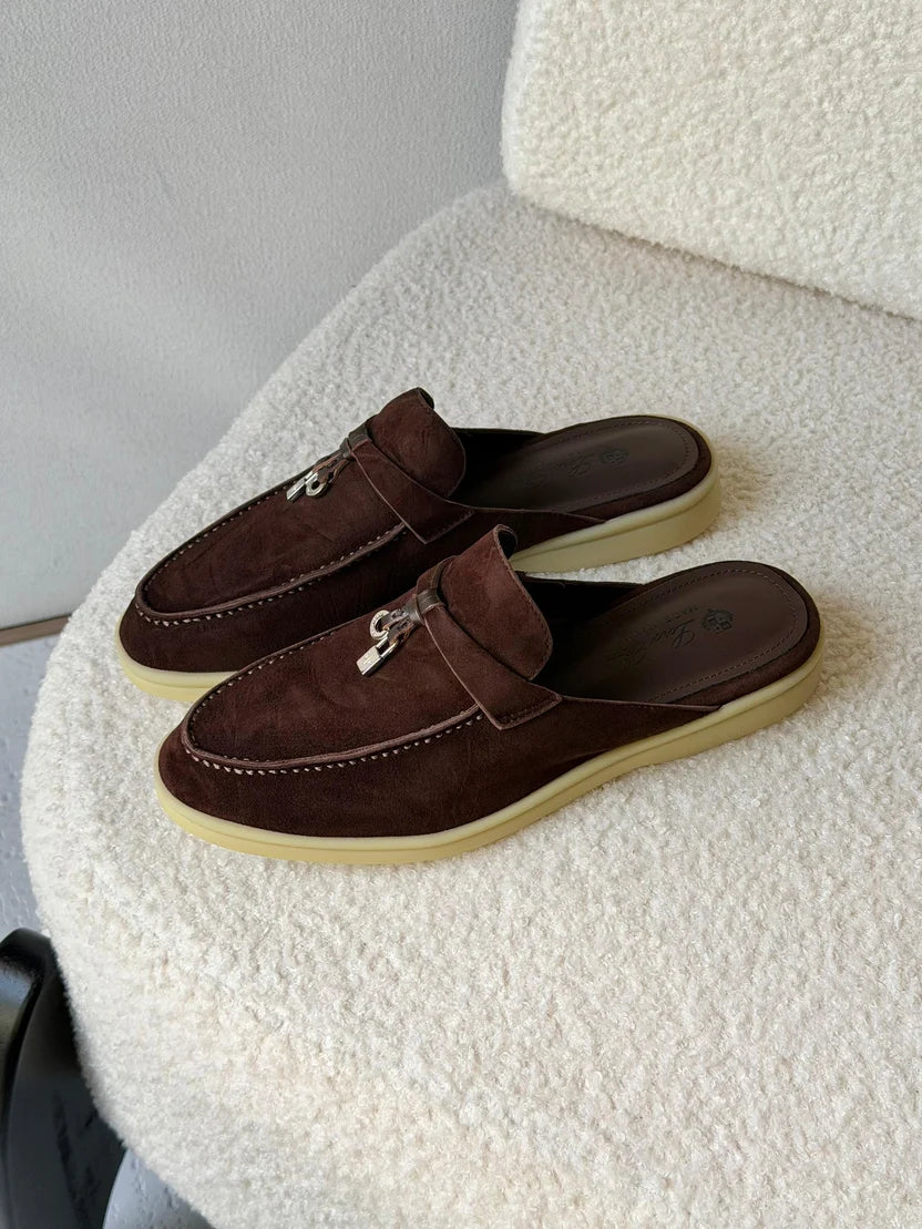 Loro Piana Babouche Charms Flat