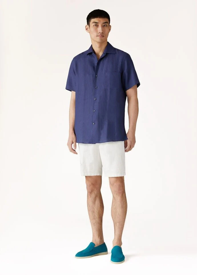 Loro Piana Linen shorts