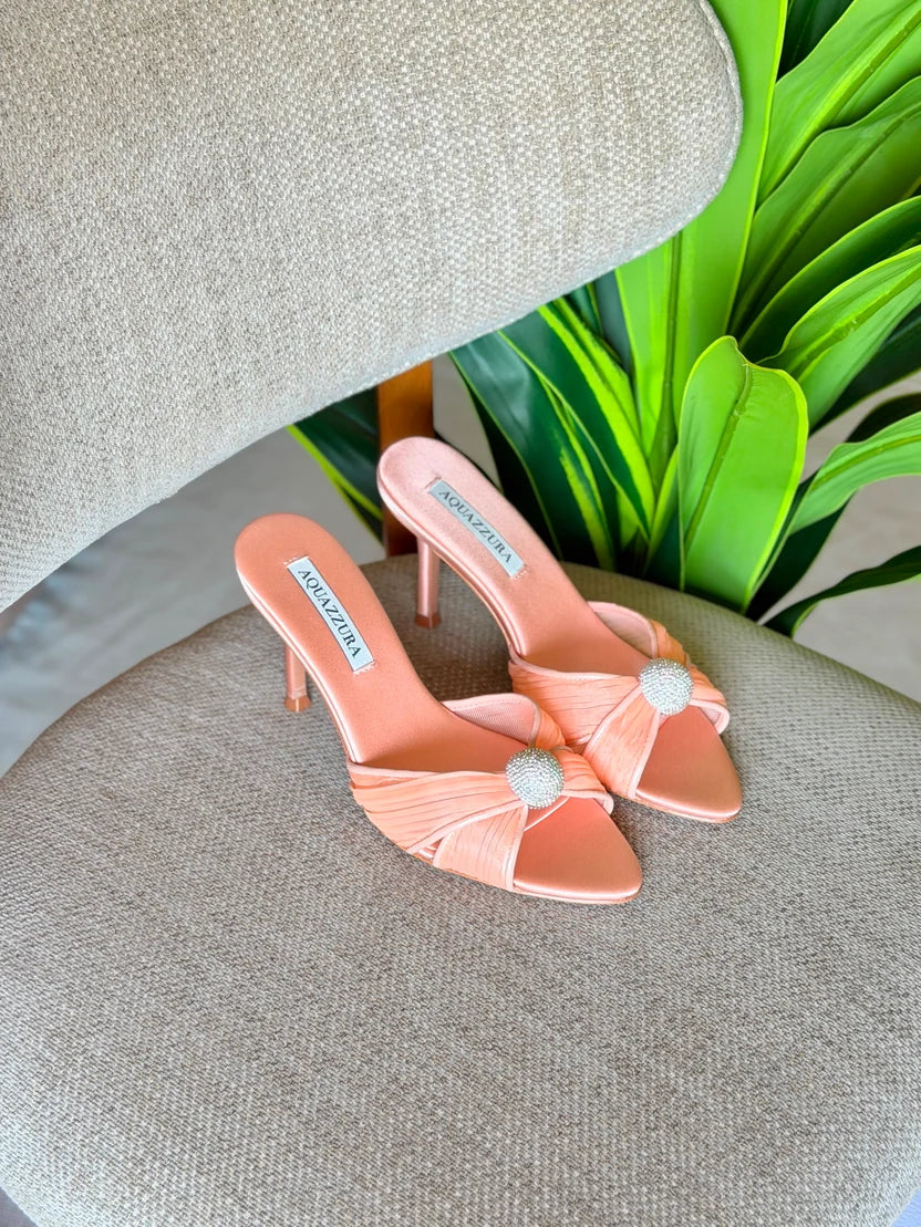 Aquazzura Embellished Mystery Mules 85