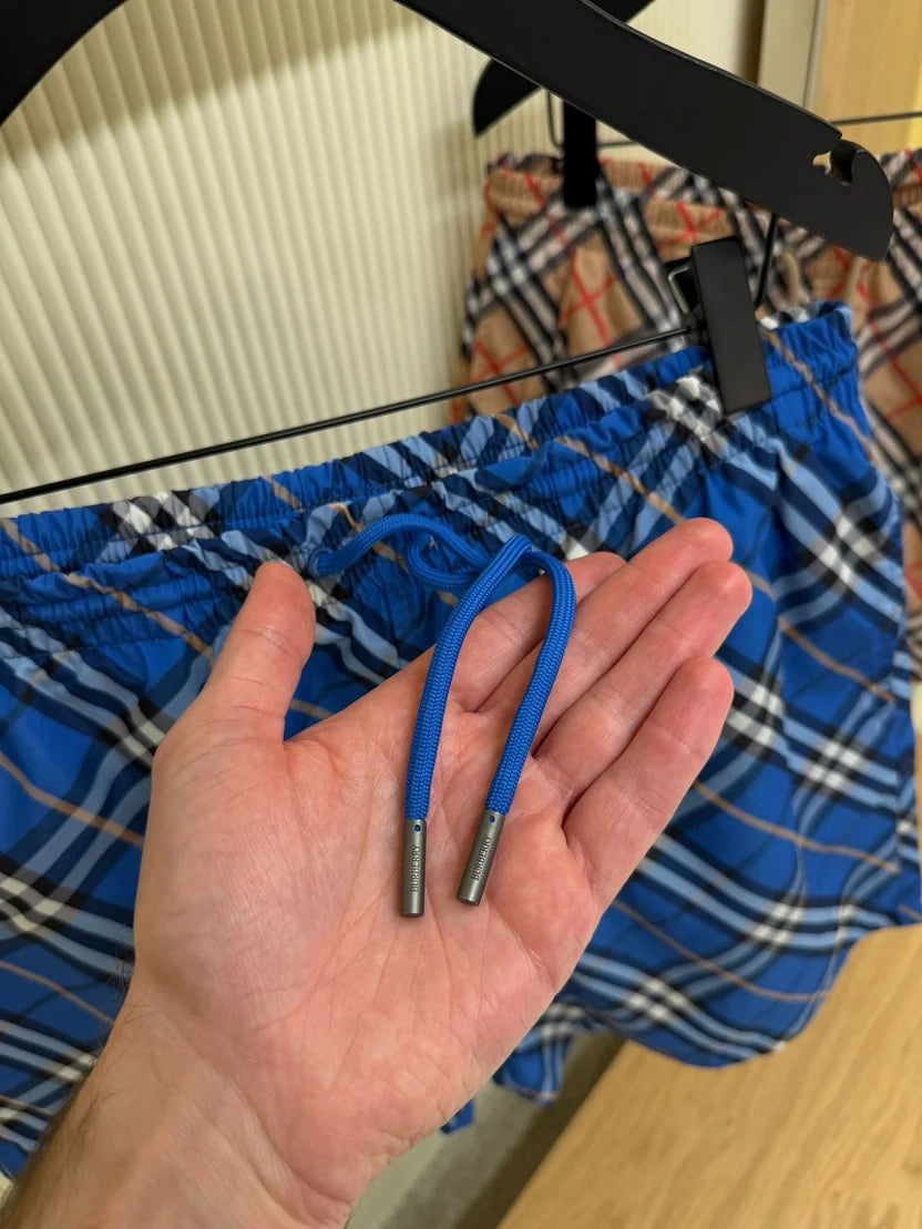 Burberry check-pattern Swim Shorts