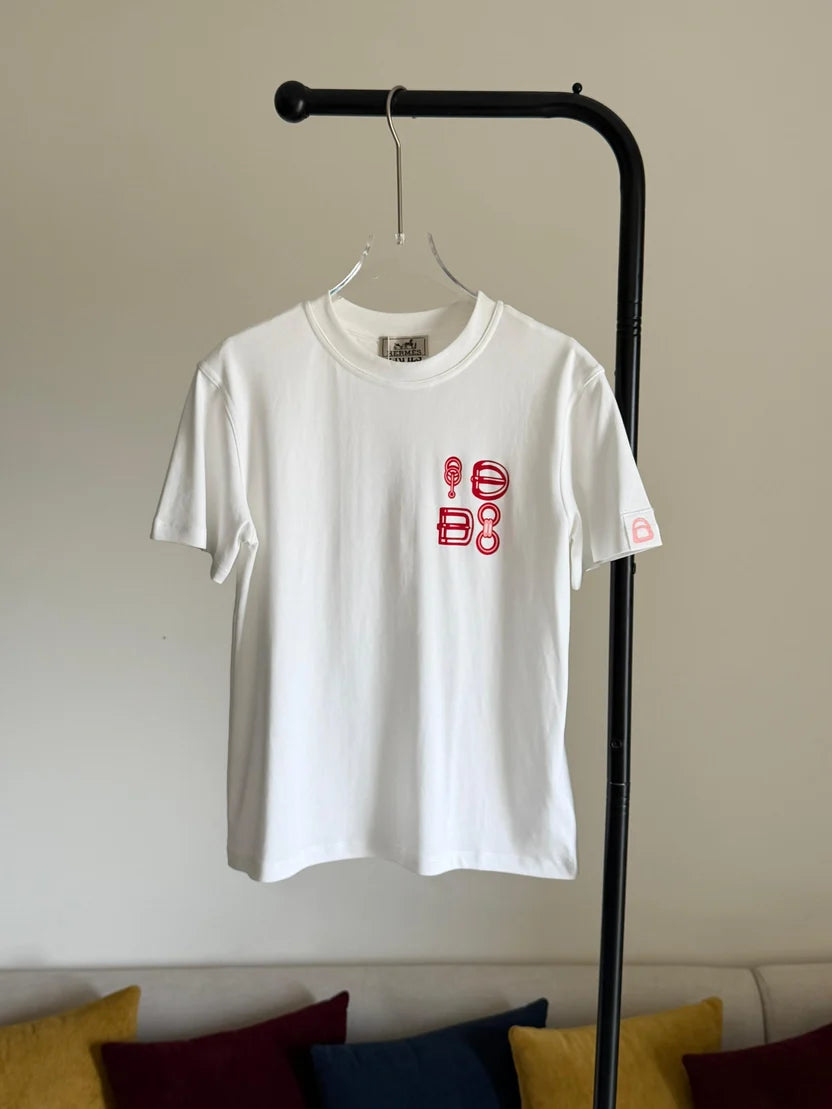 Hermes Maxi printed t-shirt