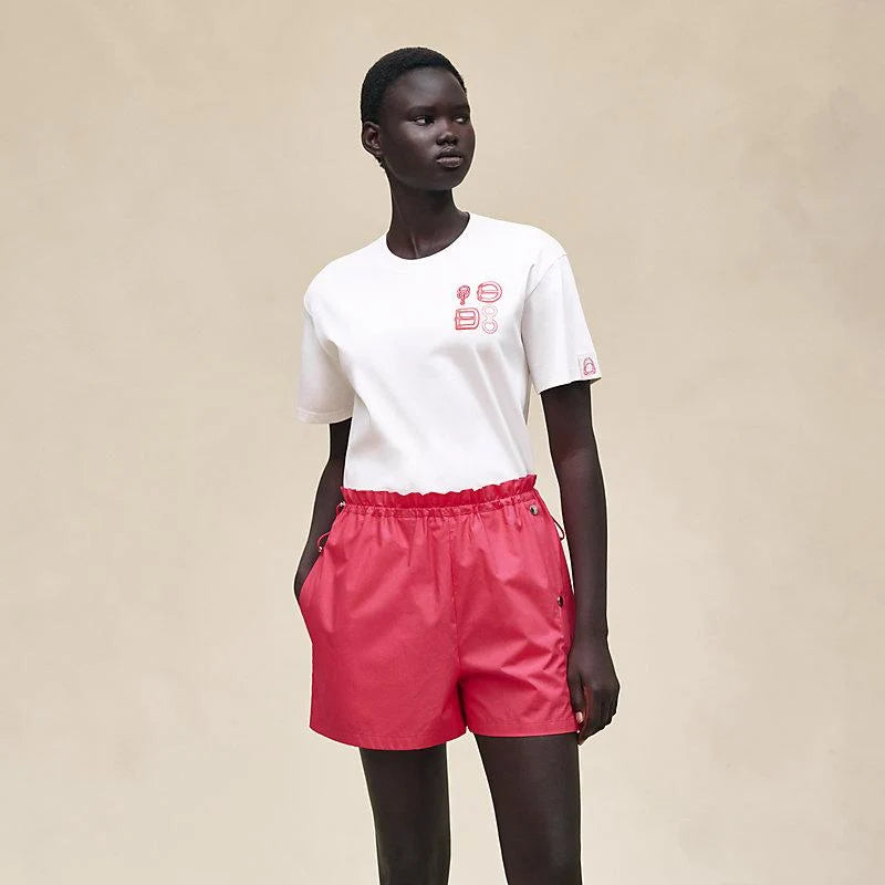 Hermes Maxi printed t-shirt
