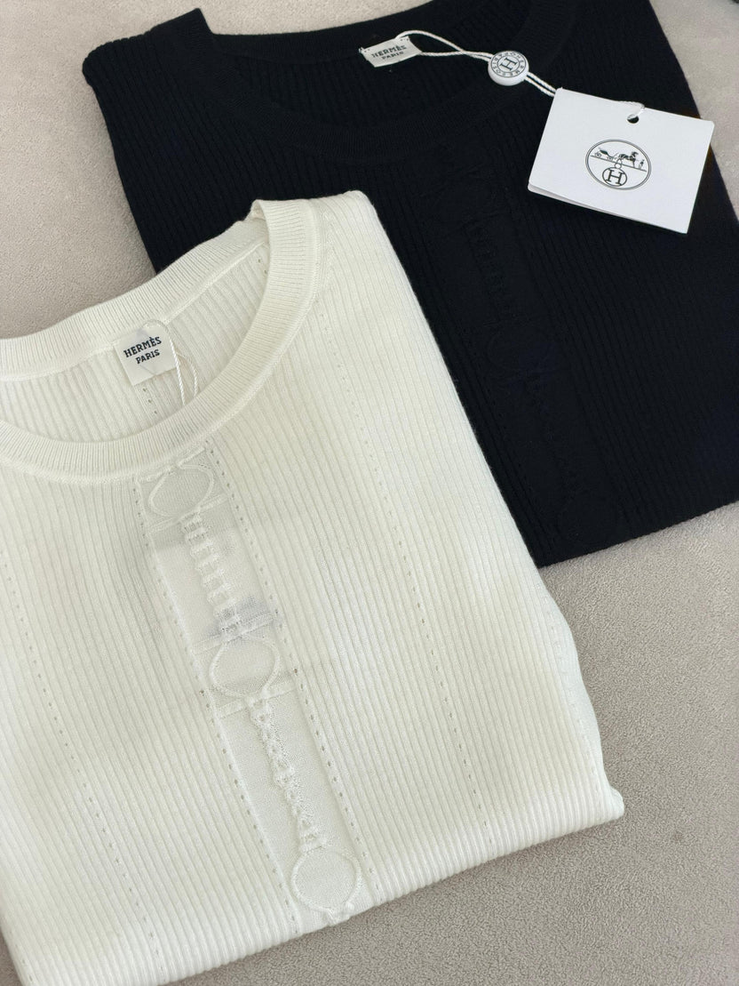 Hermes Short-sleeve sweater