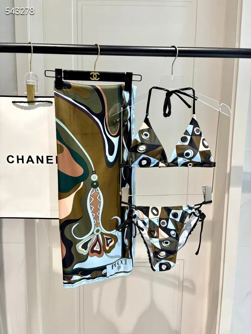 PUCCI Vivara-print Bikini