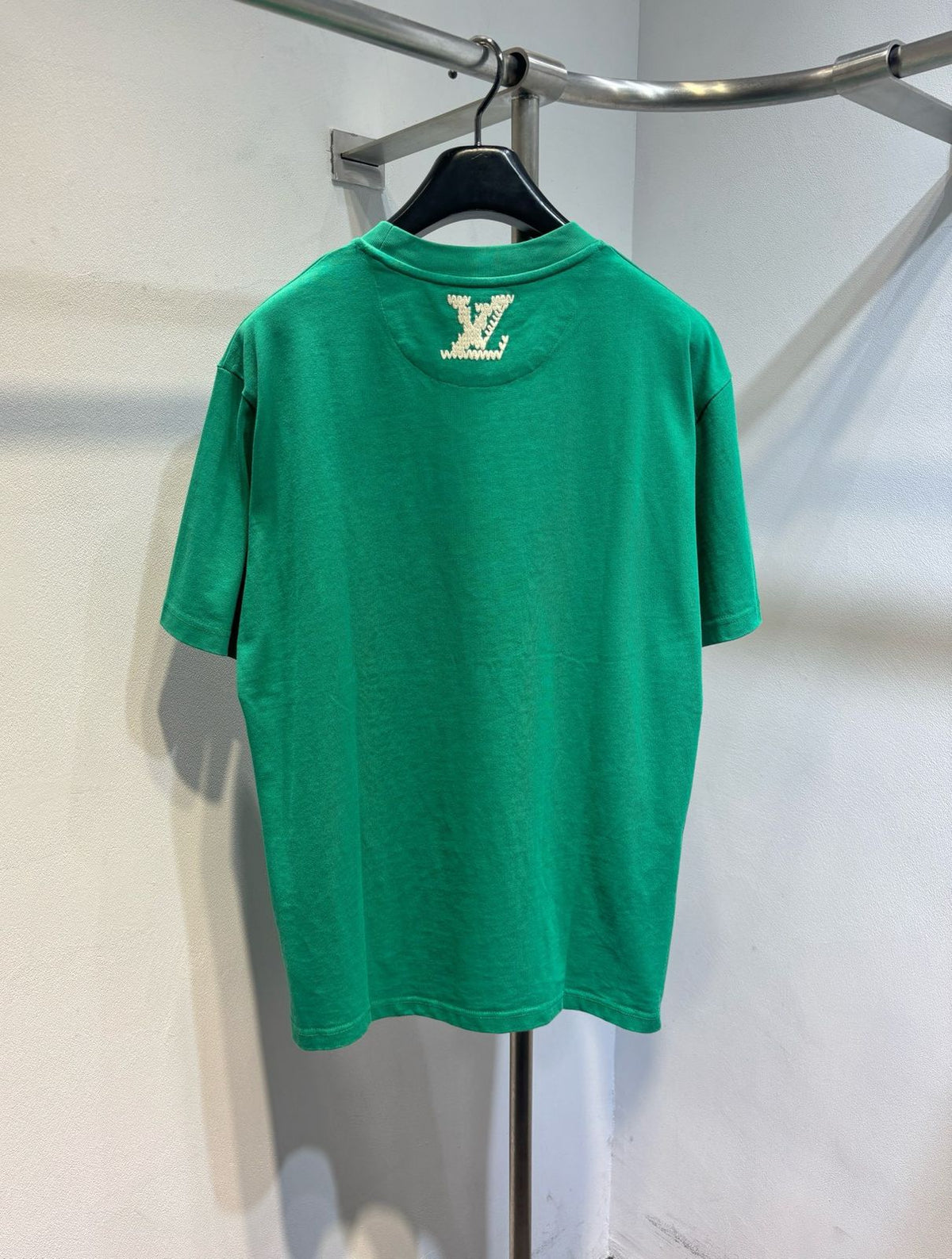 Louis Vuitton Embroidered Signature Short-Sleeved T-Shirt
