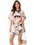 Pucci Neutral Stella-print Cape Set