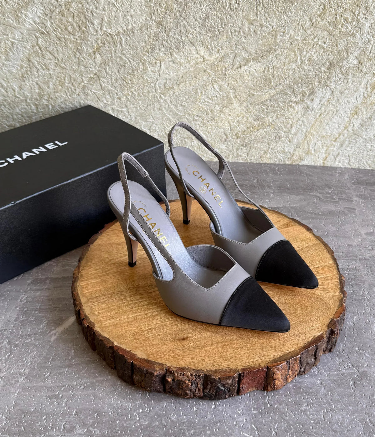 Chanel Slingbacks Lambskin