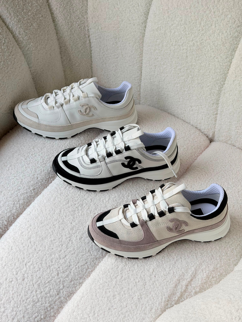 Chanel Trainers - Calfskin & suede calfskin