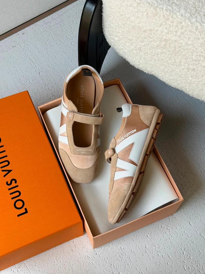 LV Sneakerina Mary Jane Sneakers