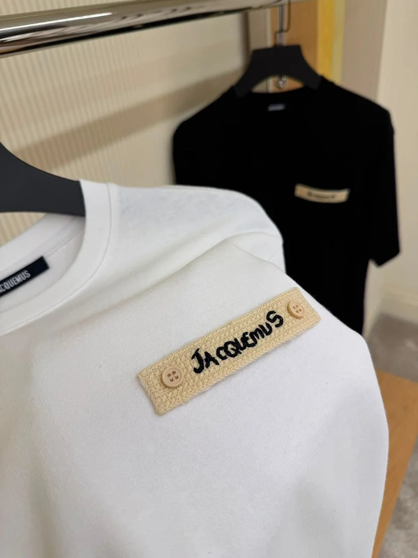 Jacquemus The Plage logo-patch T-shirt