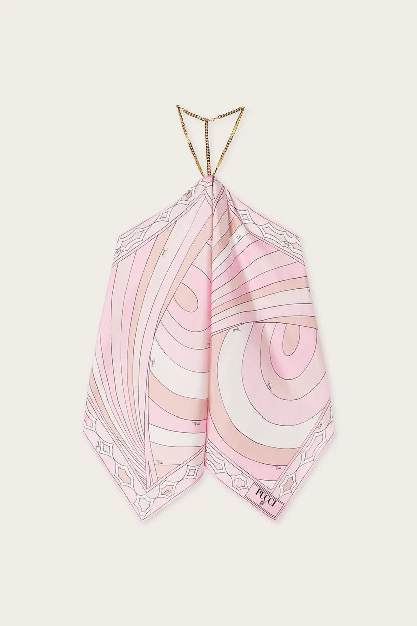 Pucci Iride Print Chain top