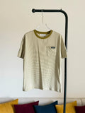 Miu Miu Ivory/olive Cotton T-shirt