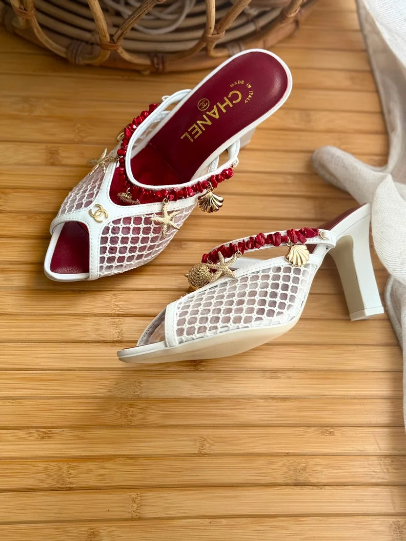 Chanel 26M Coco Beach Mules