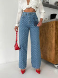 Louis Vuitton Monogram Flared Jeans