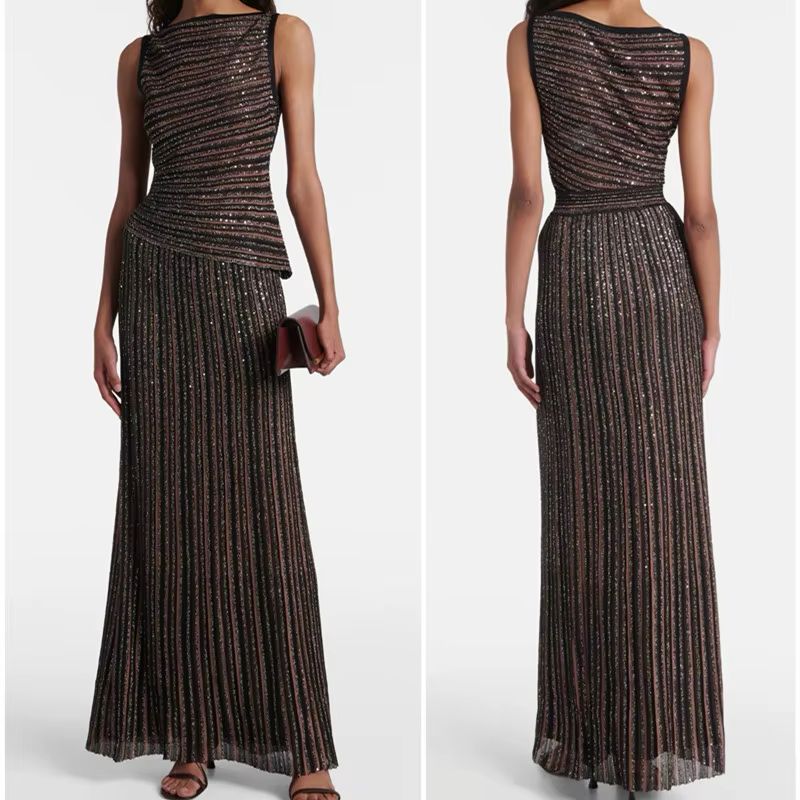 Missoni Zig Zag Sequined Maxi Dress