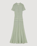 SANDRO Knit Maxi Dress
