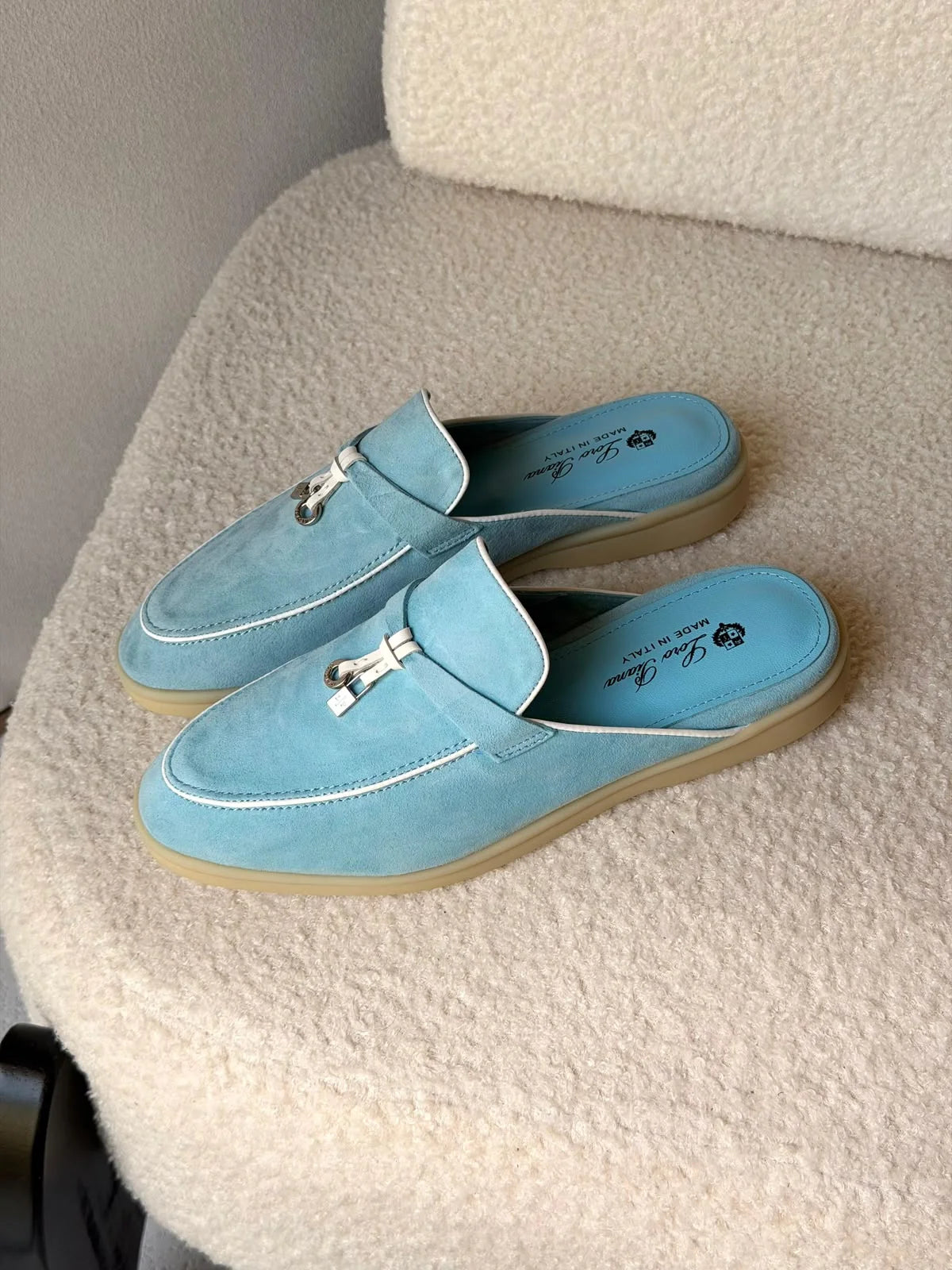 Loro Piana Babouche Charms Flat
