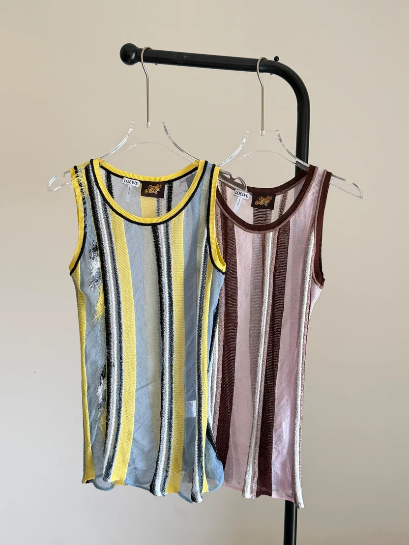 Loewe Top in viscose and cotton blend