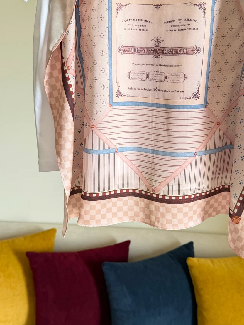 Louis Vuitton Scarf Printed T-Shirt