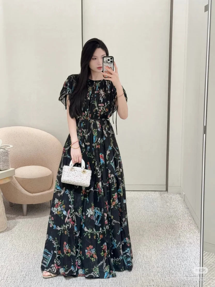Dior Dioriviera Long Flared Dress