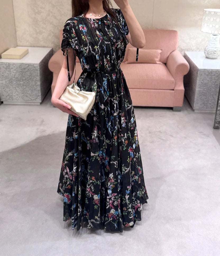 Dior Dioriviera Long Flared Dress