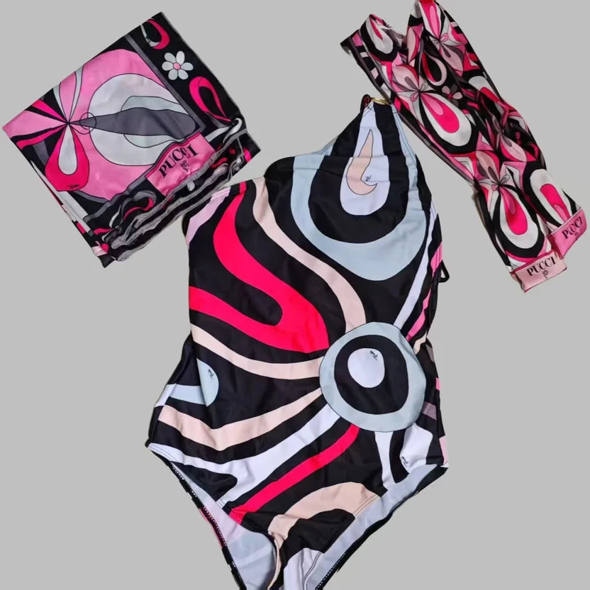 Pucci Marmo-print Swimsuit