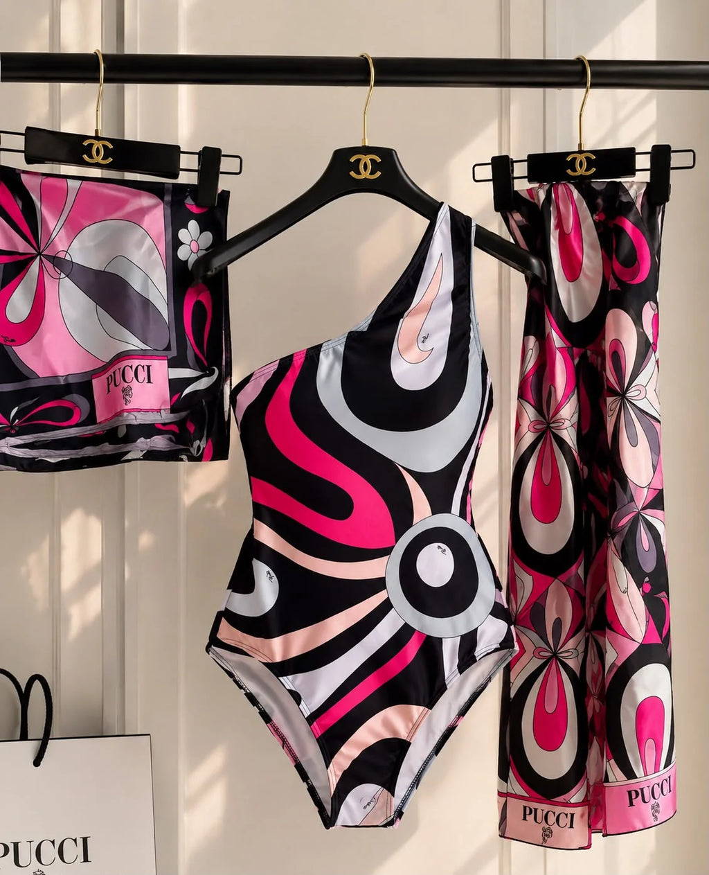 Pucci Marmo-print Swimsuit