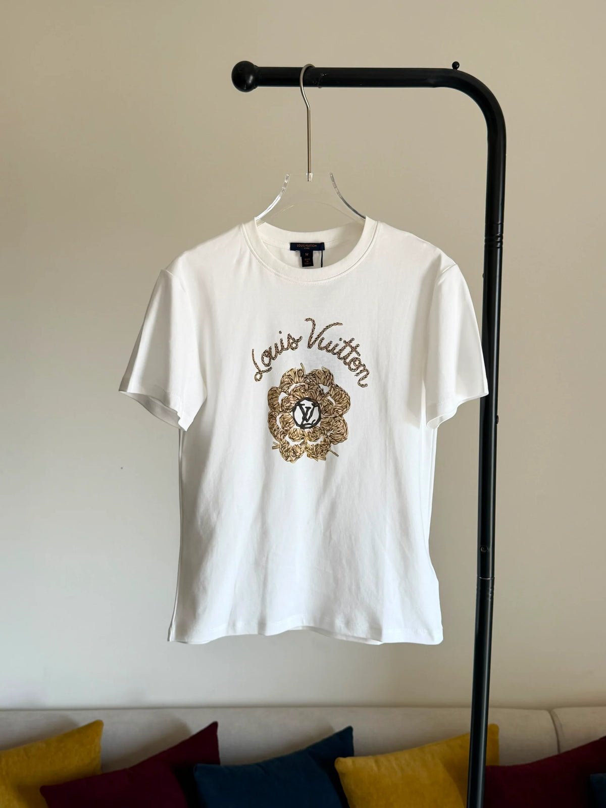 Louis Vuitton Woven Flower Print T-Shirt