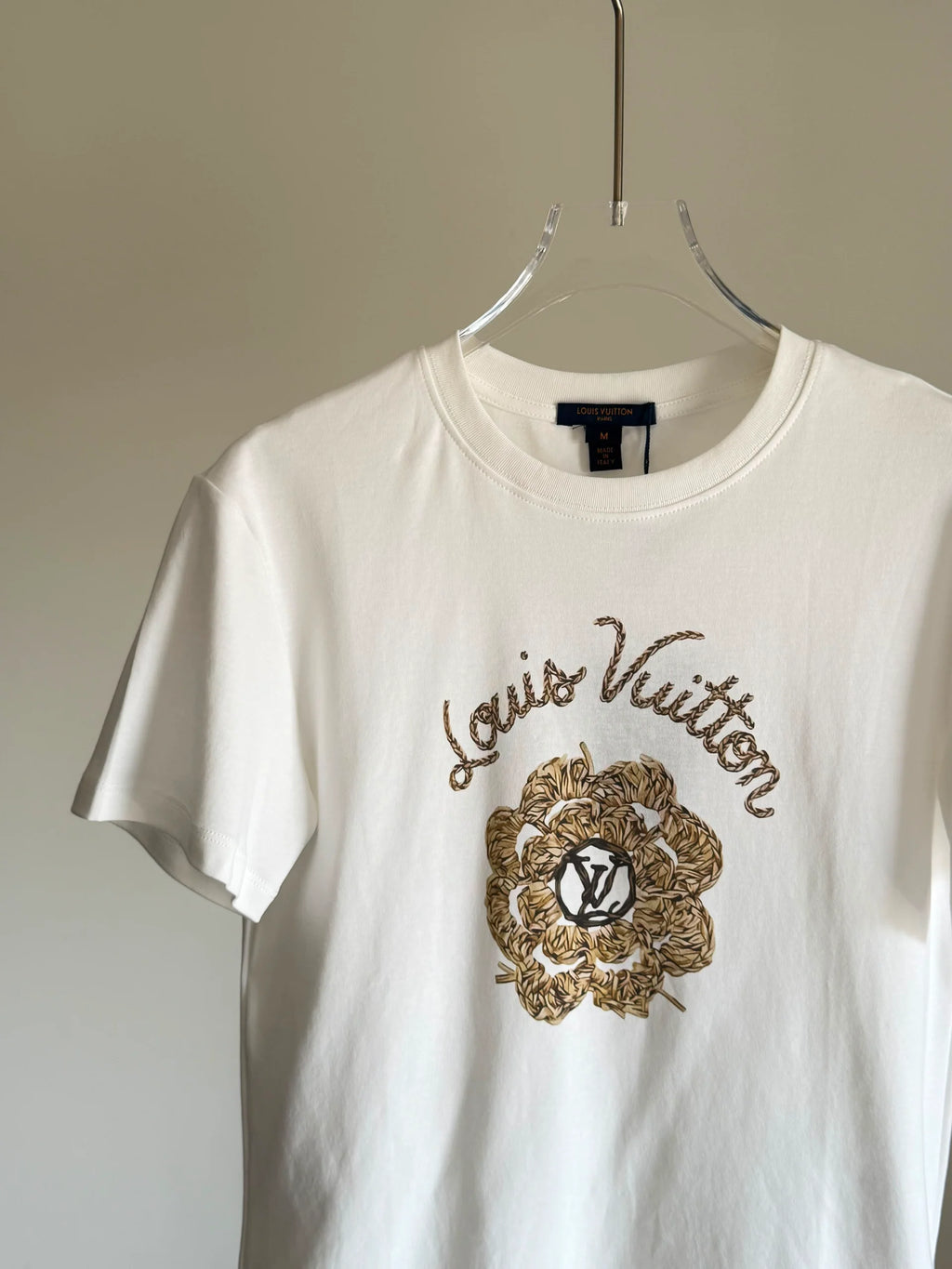 Louis Vuitton Woven Flower Print T-Shirt